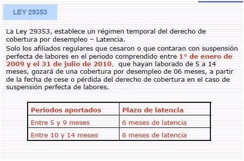 Ley 29353